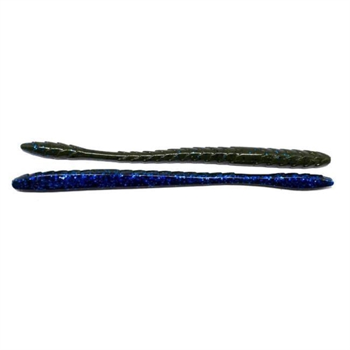 Picture of GOOGAN BAITS, LLC SHAKE WORM 6.5" OKEECHOBEE CRAW 9CT GSS-OKE