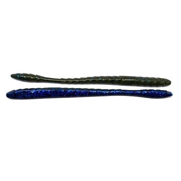 Picture of GOOGAN BAITS, LLC SHAKE WORM 6.5" OKEECHOBEE CRAW 9CT GSS-OKE
