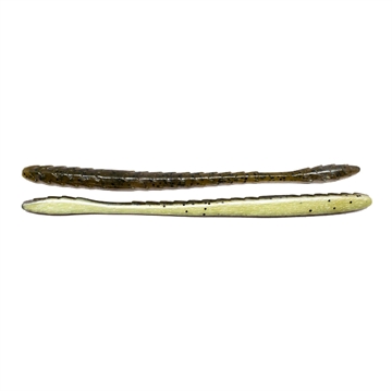 Picture of GOOGAN BAITS, LLC SHAKE WORM 6.5" GREEN PUMPKIN PEARL 9CT GSS-GPP