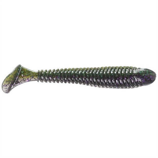 Picture of GOOGAN BAITS, LLC SWIMMER 4.8" SPRAYED LETTUCE 6CT GSW-48-SPL