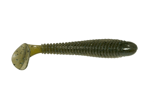 Picture of GOOGAN BAITS, LLC SWIMMER 3.8" GREEN PUMPKIN BLUE 7CT GSW-38-GPB