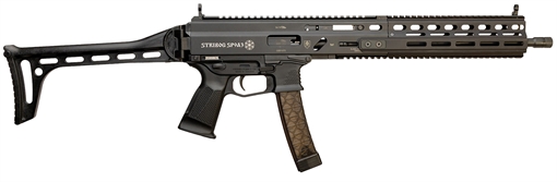 Picture of Grand Power Stribog SP9A3 9mm Luger 30+1 16" Black Picatinny Rail, Black Polymer Grip 810091157978