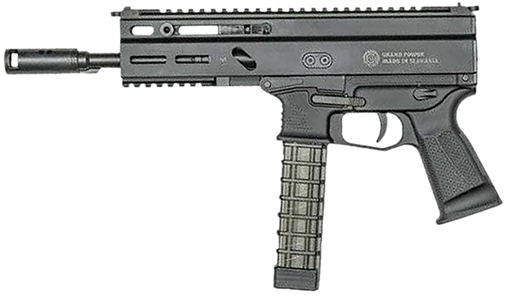 Picture of Grand Power Stribog SP9A3 9mm Luger 30+1 16" Black Barrel, Picatinny Rail Receiver & Grip 810091158005