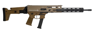 Picture of Grand Power Stribog SP9A3G 9mm Luger 16" Black Barrel, Flat Dark Earth Receiver, Polymer Stock & Grip 810091158029