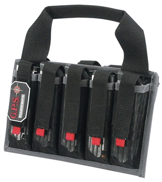 Picture of G-Outdoors Pistol Magazine Tote 10 Magazines Capacity-Black GPS-1006MAG