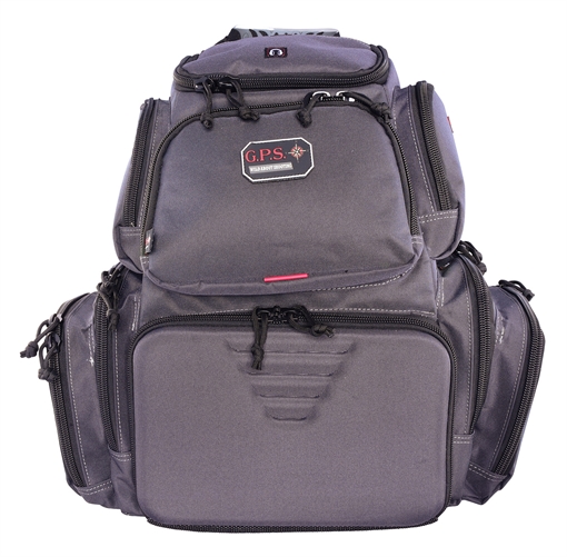 Picture of GPS Bags Handgunner Backpack Gray Holds 4 Handguns 1711BPG