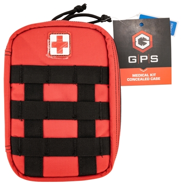 Picture of GPS Bags Medical Concealed Red Holds 1 Handgun MEDCKITRD