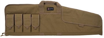 Picture of GPS Bags Single Rifle Case Flat Dark Earth 600D Polyester w/ Mag Pouch Lockable Zippers & Fleece-Lining SRC42FDE