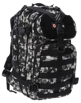 Picture of GPS Bags Bugout Bag Tactical Gray Digital 600D Polyester 2 Handguns T1611BOBGD