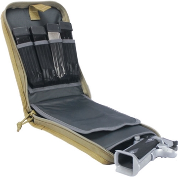 Picture of G.P.S. BAGS TACTICAL PISTOL CASE- FITS TACTICAL RANGE BACKPACK TAN GPS-T1175PCT