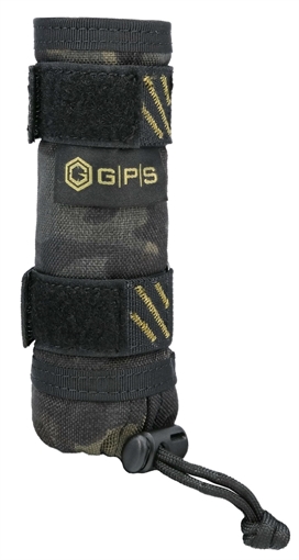 Picture of GPS TACTICAL SUPPRESSOR COVER FOR 22LR 5 IN BLACK CAMO HR INNER LINER 850 DEGREES ( 6 PER CASE ) GPST80022LR5MC GPS-T800-22LR-5MC