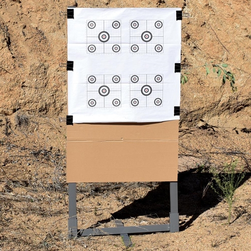 Picture of Birchwood Casey GPS Gray Metal Target Stand 24" with Kit BC-2395MTSKIT