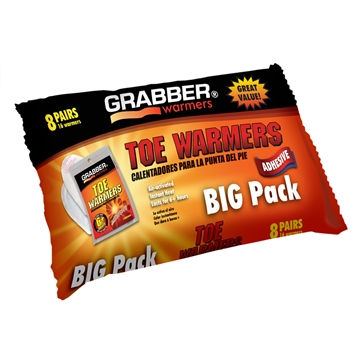 Picture of Grabber Grabber Toe Warmers 8 pr. 8 pk. TWES8DISPLAYUSA