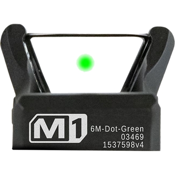 Picture of Grace Optics Grace Optics M1 Red Dot Sight Black 6 MOA Green Dot M1-6DGB