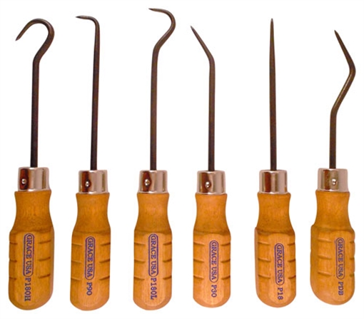 Picture of GRACE USA HOOK & PICK SET SET OF 6 STEEL GRHP6