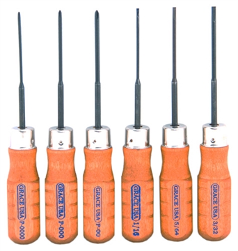 Picture of GRACE USA SCREWDRIVER SET MICRO SET OF 6 GRMS6