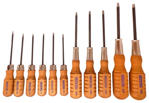 Picture of GRACE USA SCREWDRIVER SET TORX HEAD SET OF 11 GRSDSTAR11