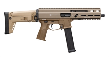 Picture of Grand Power POWER STRIBOG SP45A3 .45 ACP 8IN BARRELSBR ENHANCED FDE 197892030977