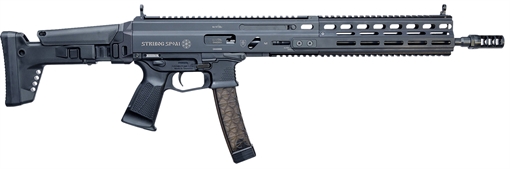 Picture of Grand Power Stribog SP9A1 9mm Luger 30+1 Black Picatinny Rail, Black Polymer Grip 810091157947