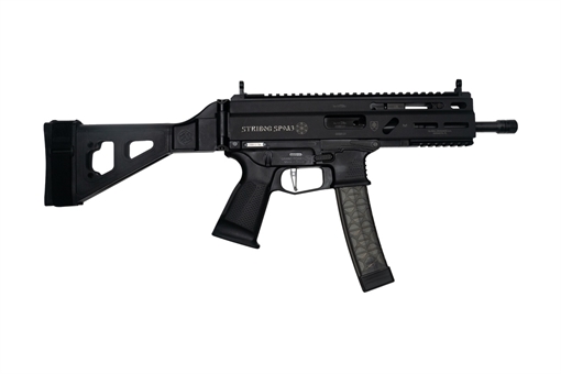 Picture of Grand Power Stribog SP9A3 Handgun 9mm Luger 30rd Magazines(3) 8" Barrel SBT Brace 850003223117 SP9A3-SB