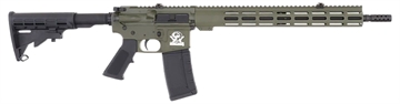 Picture of Great Lakes Firearms AR-15 223 Wylde 30+1 16" Black Nitride Threaded Barrel, OD Green Cerakote Aluminum Receiver w/Picatinny Rail, M-LOK Handguard, Black Polymer Stock, Mil-Spec Grip GL15223ODG
