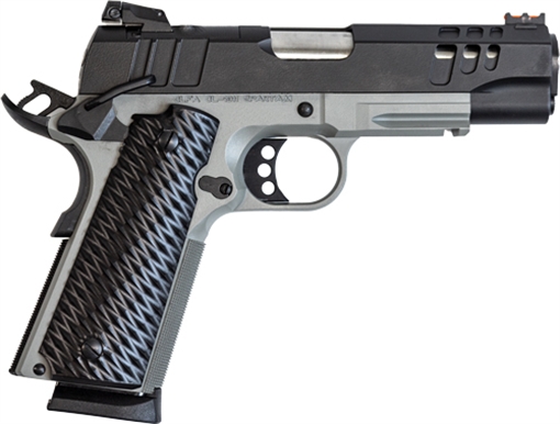 Picture of GLFA 1911 PISTOL 45ACP 4.25" BLACK SLIDE BULL SHARK FRAME GL1911-45CSS SRK