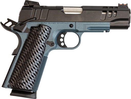 Picture of GLFA 1911 PISTOL 45ACP 4.25" FS BLACK SLIDE TITANIUM FRAME GL1911-45CSS BLU