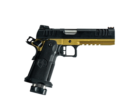 Picture of GREAT LAKES FIREARMS 1911 SYNERGY 9MM 17RD GALAXY GOLD GL1911DS-9FSS GLD GL1911DS-9FSSGLD