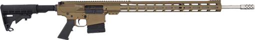 Picture of Great Lakes Firearms GLFA 243 Win 5+1 24" Stainless Threaded Barrel, Picatinny Rail Aluminum Receiver, Adjustable Black Synthetic Stock, Mil-spec Polymer Grip GL10243SSBRZ