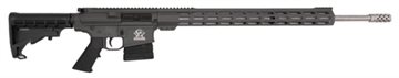 Picture of Great Lakes Firearms GLFA 243 Win 5+1 24" Stainless Threaded Barrel, Tungsten Cerakote Picatinny Rail Aluminum Receiver, Adjustable Black Synthetic Stock, Mil-spec Polymer Grip GL10243SSTNG