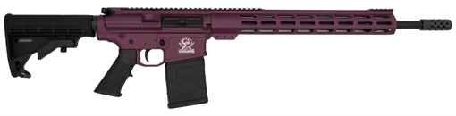 Picture of GREAT LAKES FIREARMS 308 AR10 18" NITRIDE MLOK BLK CHERRY 1-10RD GL10308 CHY GL10308CHY