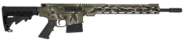 Picture of GLFA AR10 Rifle .308 Win 10rd Magazine 18" Barrel Pursuit Green Camo Cerakote GL10308 P-GRN GL10308PGRN