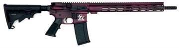 Picture of GREAT LAKES FIREARMS GL-15 RIA 223 WYLDE 16IN BBL ORC BATTLEWORN BLACK CHERRY/NITRIDE 30RD MAG GL15223 B-CHY GL15223BCHY