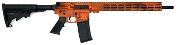 Picture of GREAT LAKES FIREARMS GL-15 RIA 223 WYLDE 16IN BBL ORC BATTLEWORN ORANGE/NITRIDE 30RD MAG GL15223 B-ORG GL15223BORG