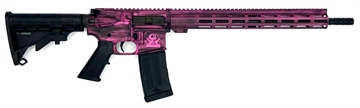 Picture of GREAT LAKES FIREARMS GL-15 RIA 223 WYLDE 16IN BBL ORC BATTLEWORN PRISON PINK/NITRIDE 30RD MAG GL15223 B-PPK GL15223BPPK