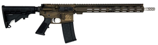Picture of GREAT LAKES FIREARMS GL-15 RIA 223 WYLDE 16IN BBL ORC BATTLEWORN BRONZE/SS 30RD MAG GL15223SS B-BRZ GL15223SSBBRZ