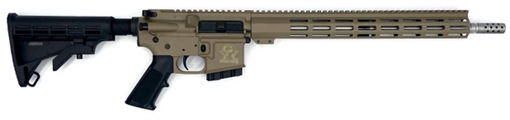 Picture of Great Lakes Firearms GLFA 350 Legend 5+1 18" Stainless Threaded Barrel, Flat Dark Earth Cerakote Picatinny Rail Aluminum Receiver, M-LOK Handguard, Black Synthetic Stock, Mil-Spec Grip GL15350SSFDE16