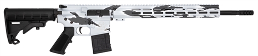Picture of GLFA AR15 450 BUSHMASTER 18" NIT BBL PURSUIT SNOW CAMO GL15450 P-SNO GL15450PSNO