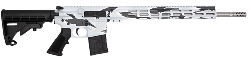 Picture of GLFA AR15 450 BUSHMASTER 18" S/S BBL PURSUIT SNOW CAMO GL15450SS P-SNO GL15450SSPSNO