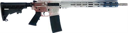 Picture of GLFA AR15 BATTLEWORN 223 WYLDE 16" 1:8 S/S BBL FREEDOM RWB GL15223SS F-RWBL