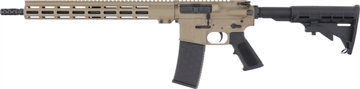 Picture of GREAT LAKES FIREARMS GL-15 RIA 223 WYLDE 16IN BBL ORC FDE/NITRIDE 30RD LEFT HANDED GL15223L FDE