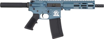 Picture of GREAT LAKES FIREARMS GL-15 HGA 223 WYLDE 7.5IN BBL ORC BLUE TITANIUM/NITRIDE 30RD MAG GL15223P BLU