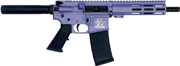 Picture of GREAT LAKES FIREARMS GL-15 HGA 223 WYLDE 7.5IN BBL ORC WILD ORCHID/NITRIDE 30RD MAG GL15223P ORC