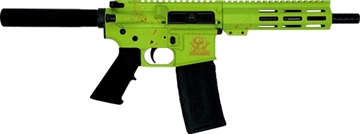 Picture of GLFA AR15 PISTOL 223 WYLDE 7.5" NITRIDE ZOMBIE SPLATTER GL15223P S-ZOM