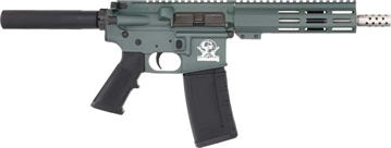 Picture of GREAT LAKES FIREARMS GL-15 HGA 223 WYLDE 9IN BBL ORC CHARCOAL GREEN/SS 30RD MAG GL15223SSP CHG