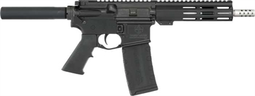 Picture of Great Lakes Firearms  AR-15 Pistol 223 Wylde 30+1 7.50" Stainless Barrel, Black, 7" M-LOK Handguard, Buffer Tube (No Brace), A2 Grip  GL15223SSP BLK