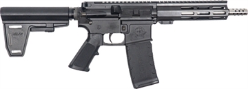 Picture of GREAT LAKES FIREARMS AR15 PISTOL W/BRACE 223 WYLDE 7.5" SS BARREL BLACK GL15223SSPB BLK
