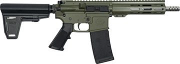 Picture of GREAT LAKES FIREARMS AR15 PISTOL W/BRACE 223 WYLDE 7.5" SS BARREL OD GREEN GL15223SSPB ODG