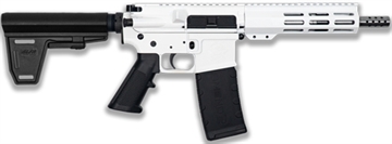 Picture of GREAT LAKES FIREARMS AR15 PISTOL W/BRACE 223 WYLDE 7.5" SS BARREL WHITE GL15223SSPB WHT