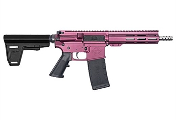 Picture of GREAT LAKES FIREARMS AR15 PISTOL W/BRACE 223 WYLDE 7.5" SS BBL WILD CHERRY GL15223SSPB CHY